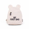 Childhome batoh My First Bag Teddy Off white