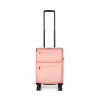 Malý kabínový textilný kufor na kolieskach 40 l Airtex 828 ružová