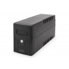 DIGITUS Professional Line-interaktivní UPS, 600VA / 360W 12V / 7Ah x1, 2x CEE 7/7, AVR, RJ-11, LED displej
