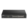 Chytrý spínač, model: 16-Port Gigabit Smart Managed Switch 16portový 10/100/1000Mbit/s D-Link Inteligentní