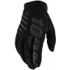 100% BRISKER Youth Gloves Black - XL