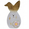 Dommio Zajac keramický s kvetinou 20 cm
