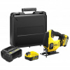 Stanley SFMCS600M2K Aku přímočará pila, 2 x 4.0Ah, kitbox V20