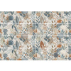 Rako Home BLOSSOM VIACFAREBNÝ 30x90x8 dekor WIRVN529
