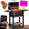 Gril na drevené uhlie - Veľká uhlíková záhrada Grill Solid xxxl popol (Veľká uhlíková záhrada Grill Solid xxxl popol)