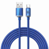 Baseus CAJY000503 Crystal Shine Series Dátový Kábel USB - USB-C 100W 2m Blue (6932172602840)