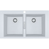 Franke Sirius 2.0 Tectonitový drez S2D 620-86, 86x50 cm, biela 143.0637.160