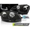 Tuning-tec SVETLOMETY TRUE DRL BLACK pasujú na VW GOLF 5 10.03-09