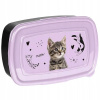 Raňajkový Box obedár nádoba na desiatu Mačka Mačiatko PP25CE-3022 PASO