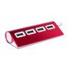 Weeper USB hub, červená