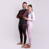 SEAMLESS-BAMBOO SET LADIES dámské bambusové termoprádlo - L/XL-vínová/růžová