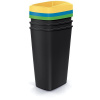 Prosperplast odpadkový kôš COMPACTA Q DROP SET, 3× 45 l