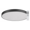 Rabalux Čierne stropné LED svietidlo Tesia 600mm 60W CCT s DO 3316