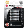 AgfaPhoto Ultra alkalická batéria 1.5V, LR06/AA, blister 4ks AP-LR06U-4B