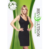 Zoštíhľujúci šaty F020 - Self XS/S černá