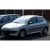 Lemy blatníku Peugeot 206 5dveř 1998-2012 (sada 4 ks)