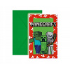 Pozvánky na narodeniny Minecraft 6 kusov + obálky