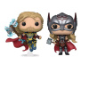 Funko Thor: Love and Thunder POP! Vinyl Figures 2-Pack Thor & Mighty Thor 9 cm