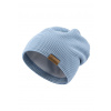 STERNTALER Čiapka podšitá vrúbkovaná modrá chlapec veľ. 49 cm - 12-18 m