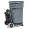 Vozík DENSORB®, 2 nádoby (120 a 170 litrov), pre sorbenty na olej a sypký sorbent