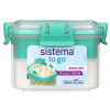Sistema TO GO Dóza na desiatu s miskou 400 ml, zelená