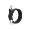 Solight SSC2101 magnetický USB-C 3.1 kabel, USB-C konektor - USB-C konektor, 1m