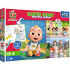 Trefl Puzzle 15 GIANT - Cocomelon, Veselý deň s priateľmi / Cocomelon 42011