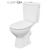 Cersanit - KOMPAKT 659 ARTECO CLEANON 010 s polipropylenovým sedátkom (K667-069)