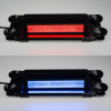 PREDATOR LED vnútorné, 24x LED 1,5 W, 12/24V, červeno-modrý, ECE R65
