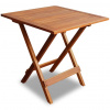 vidaXL Bistro stolík 46x46x47 cm, akáciový masív 41435