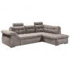 MID.YOU ROHOVÁ SEDACIA SÚPRAVA, textil, kompozitné drevo, béžová - Sedačky - 002220042806