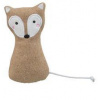 Filcová liška , catnip, béžová 13 cm