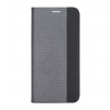 Flipové puzdro Fabric na Honor Magic6 Lite 5G sivé