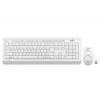 A4tech Set klávesnice+myš FG1012, Bezdrátový, US, bílá FG1012-WH A4Tech