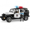 Bruder 2526 JEEP WRANGLER Policie s figurkou policisty