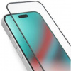 Tvrdené sklo SBS Full Glass pre Apple iPhone 15 Plus čierne TESCRFCIP1567