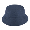 Fiebig - Headwear since 1903 Bucket hat - letný ľanový modrý klobúk - Fiebig 1903 Veľkosť: 61 cm (XL)