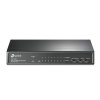 TP-LINK TP-Link TL-SF1009P sieťový prepínač Nespravované Fast Ethernet (10/100) Podpora napájania cez Ethernet (PoE) Čierna (TL-SF1009P)