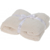 HOMESTYLING Deka fleece 130 x 160 cm krémová KO-AAE329800