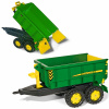Veľký dvojnápravový sklápací príves Rolly Toys John Deere