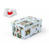 MFP papier Krabička darčeková vianočná B-V005-CL 20x12x10cm