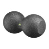 PLATINUM FITNESS Masážny valec duoball OPTIMUM - čierny