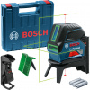 Bosch Krížovo-bodový laser GCL 2-15 G + RM 1 + držiak, kufor 0601066J00