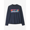 Mikina detská Patagonia L/S Cap SW T-Shirt - new navy