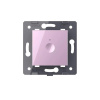 LIVOLO SR-701SR-17 Dotykový modul č.6 s RF – ružový (Modulárny plastový dotykový modul - radenie R6)