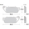 Brzdové destičky DP Brakes zadní KAWASAKI ZX-6R Ninja (636) rok 13-22