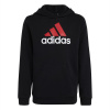 adidas Essentials Two-Tone Big Logo Hoodie Boys Blk/Red/Wht 15-16 Years