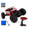 RC AUTO ROCK CRAWLER 4x4 DVA MOTORY ČERVENÉ