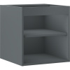 Mexen Box-A, závesná skrinka 45 cm, grafitová matná, 91AX1-0450-470-1-66