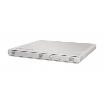 Externí DVD RW/RAM mechanika Lite-On eBAU108 USB slim bílá